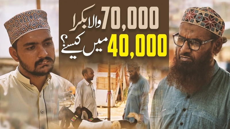 70 Hazar Wala Bakra 40 Hazar Main Kese ? - Qurbani Ka Bakra Mil Hi Gaya | Baqr Eid Special 2024